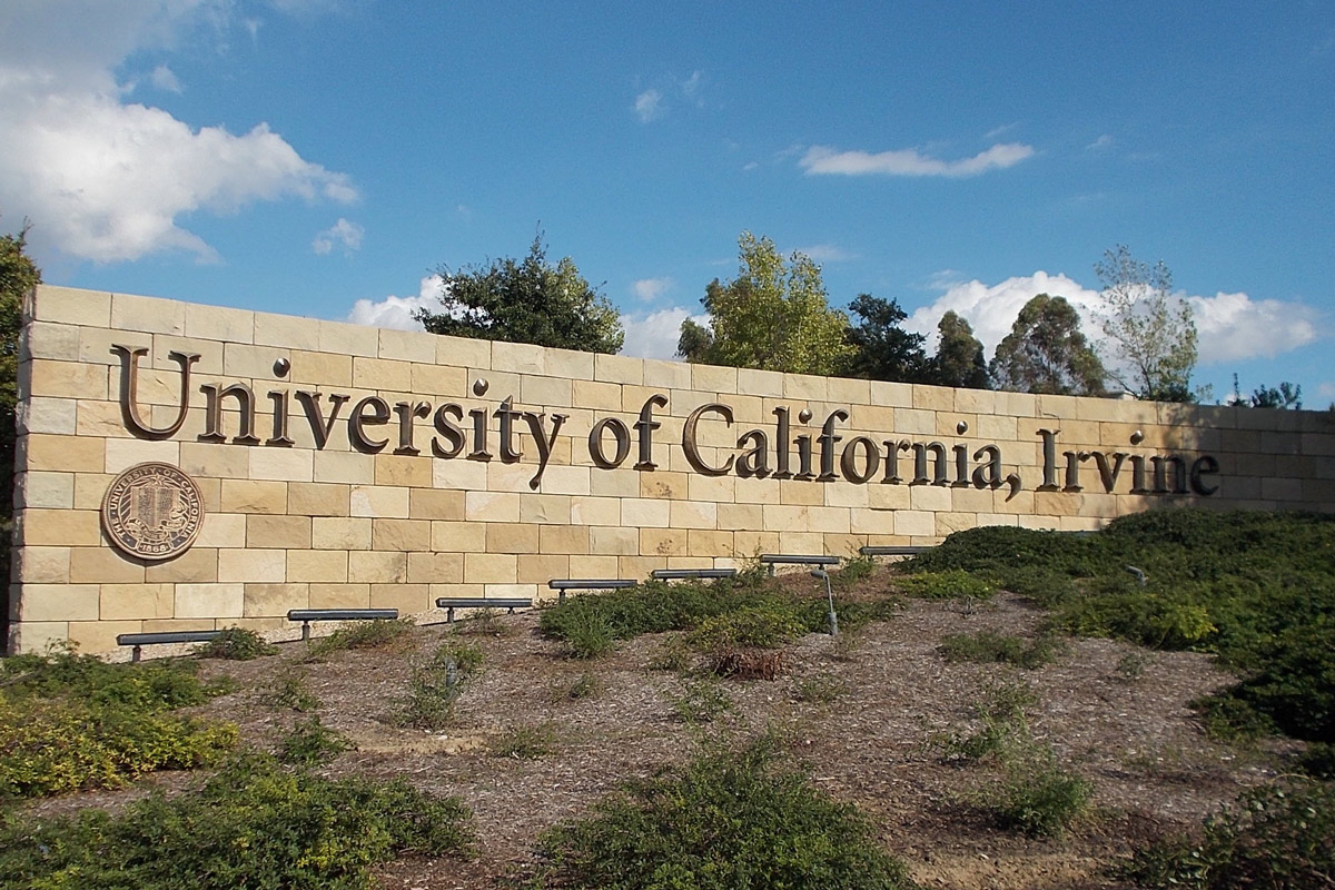 UCI Monument signage